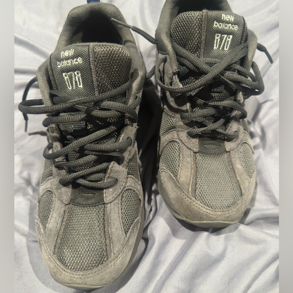 Grey new balance shoes